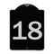 Signmission Designer Series Sign-Sign W/ Number Heavy-Gauge Aluminum Sign, 24" x 18", BS-1824-22904 A-DES-BS-1824-22904 - alternate 1